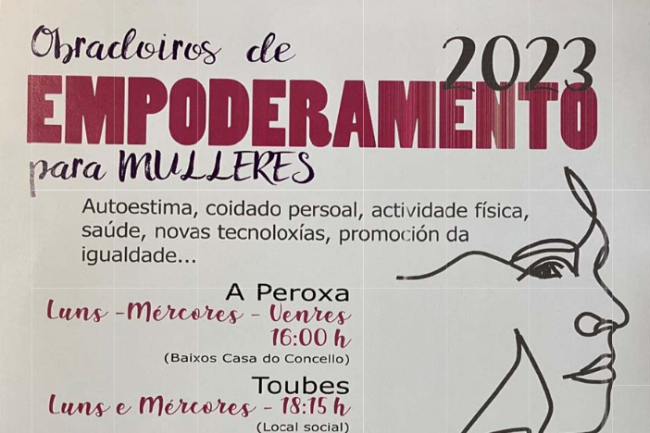 Obradoiros de empoderamento para mulleres 2023
